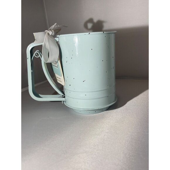 Flour Sifter Robin Mint Green Stainless Steel New with Tags! - Picture 1 of 3
